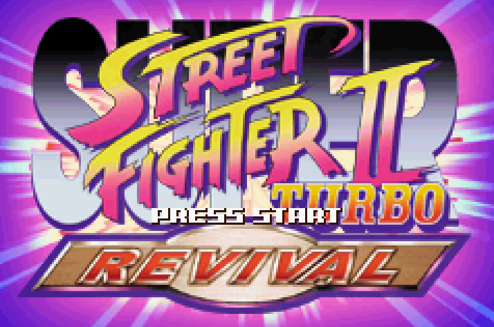 Super Street Fighter II Turbo Revival Title Screen